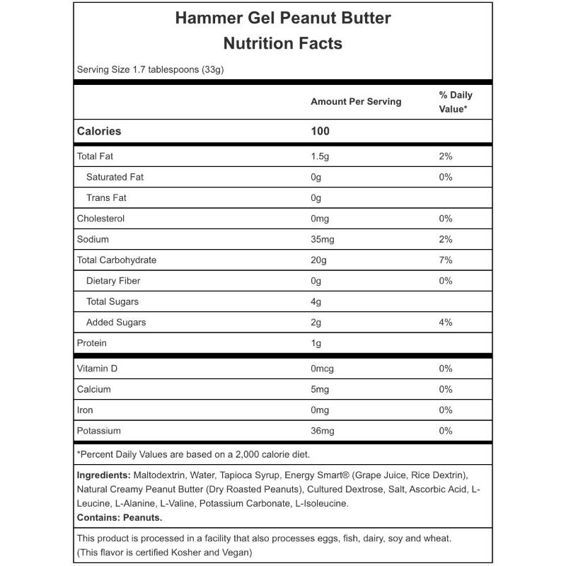 Gel Hammer Peanut Butter