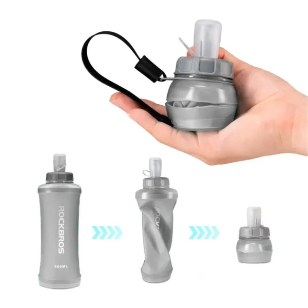 Termo Rockbros M04 Plegable Gris 500ml