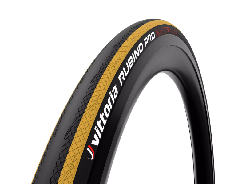 Caucho 700 x 25 Vittoria Rubino Pro Foldable Amarillo