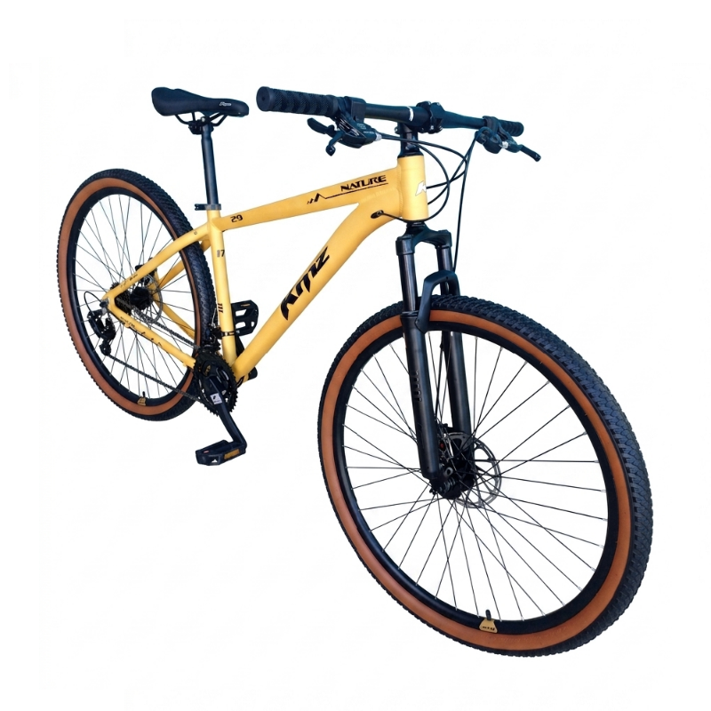 Bicicleta 29 KMZ 21 Velocidades Amarillo