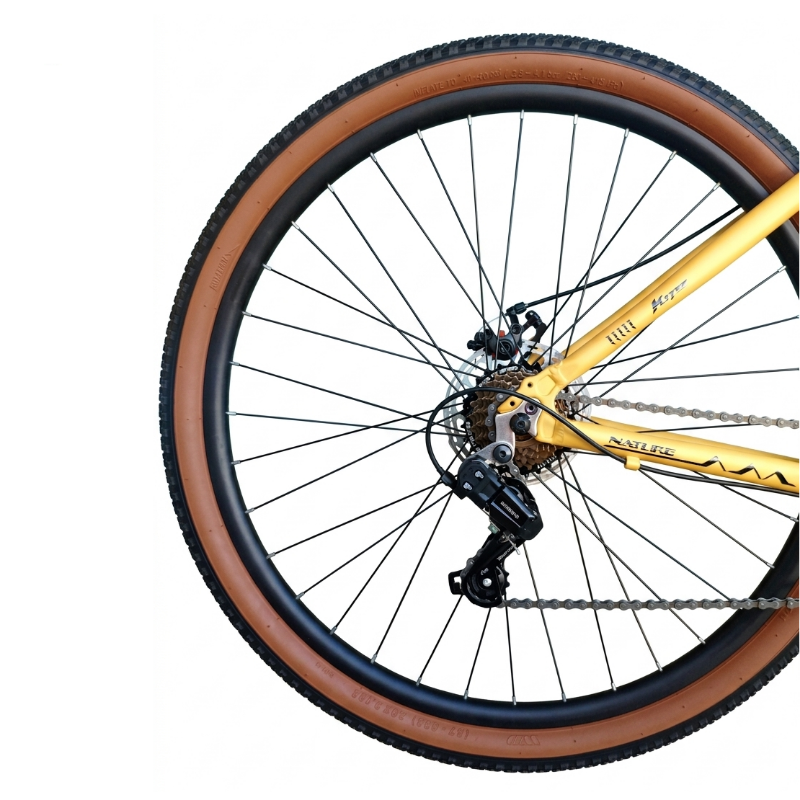 Bicicleta 29 KMZ 21 Velocidades Amarillo