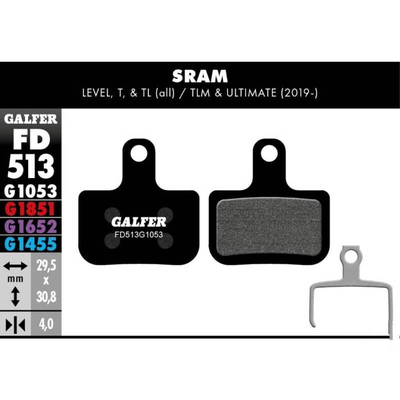 Pastilla Galfer FD513 Sram Level, T , TL  Standard