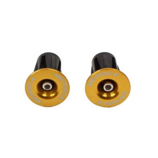 Tapon Expansivo Para Manubrio Amarillo