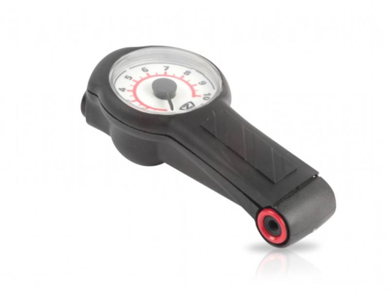 Medidor de Presion de Aire Zefal Twin Graph (Presta y Schrader)