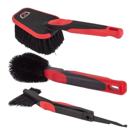 Kit Limpieza Zefal Set 3 Cepillos