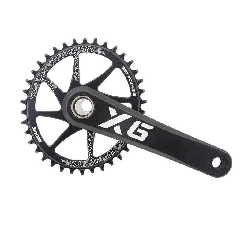 Monoplato 34T Ovalado Deckas Anclaje Sram