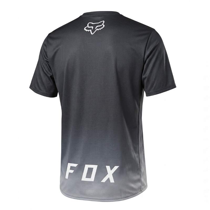 Franela Fox Negro Blanco