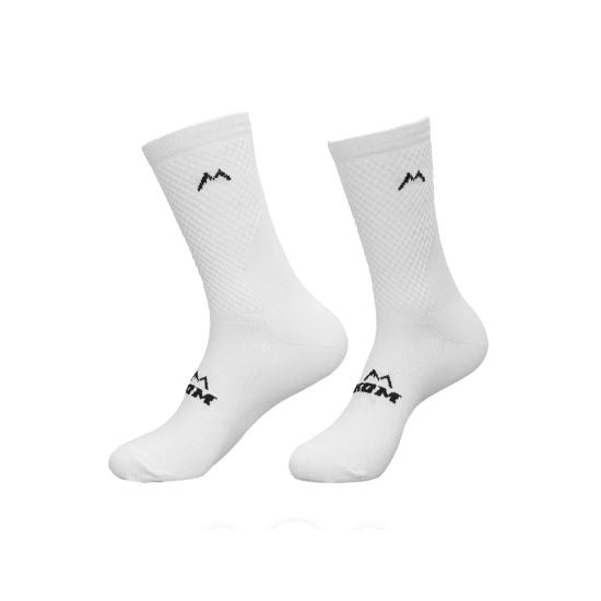 Medias Kom Fantasy Pro Ciclismo Running Blanco