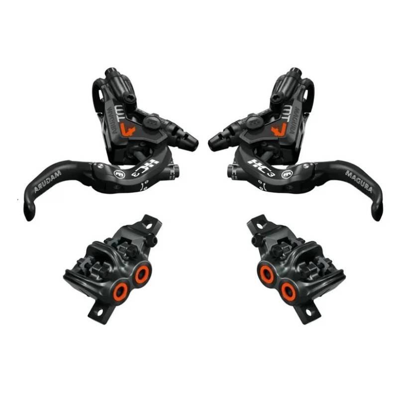 Kit Freno Magura MT7 Orange + HC3 Limited Edition F y R