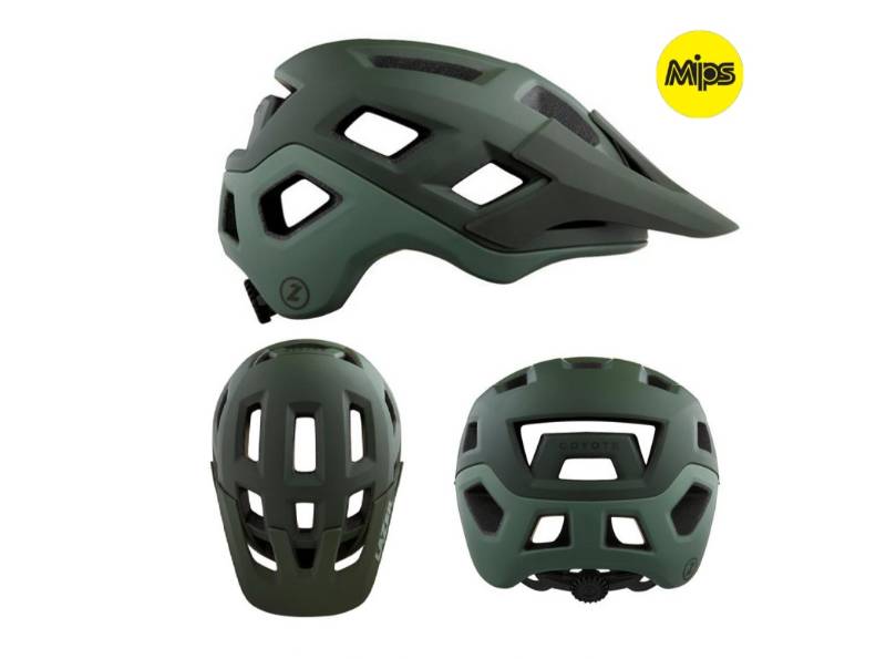 Casco Lazer Coyote Mips Verde