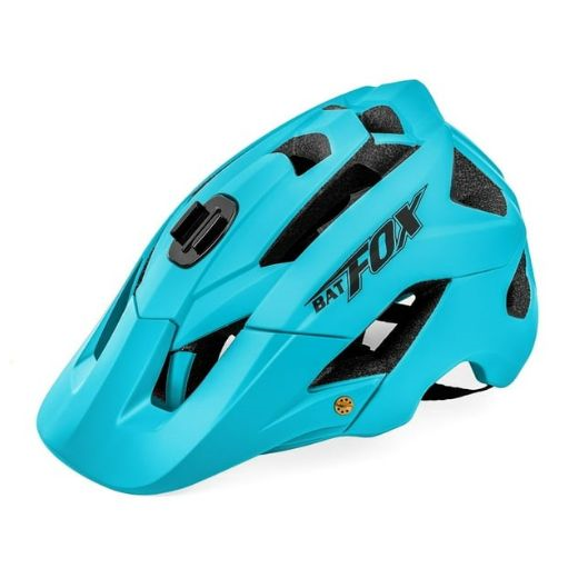 Casco Bat Fox Azul Mod 2