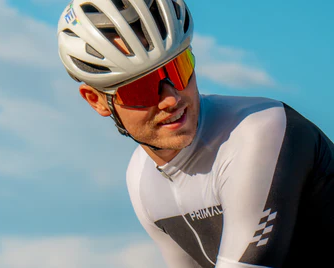 Lentes Optic Nerve FixieAIR Blanco/Rojo
