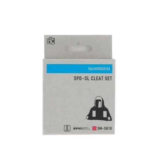 Trabas Shimano Ruta SPD-SL Cleat Set SM-SH10 Rojo