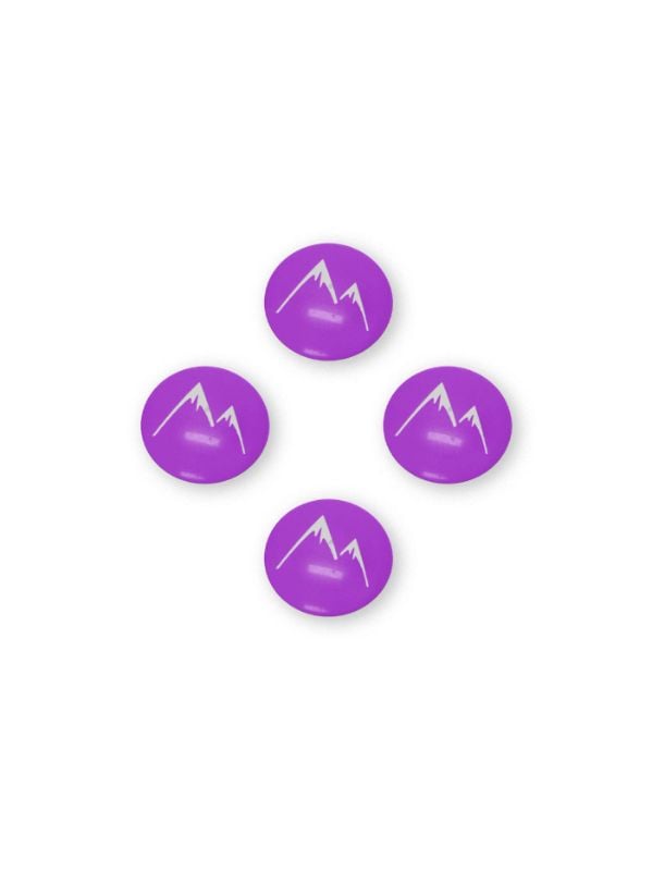 Kit de Imanes Para Dorsal Running Morado