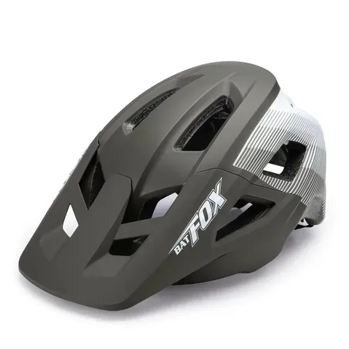 Casco Bat Fox Verde Blanco