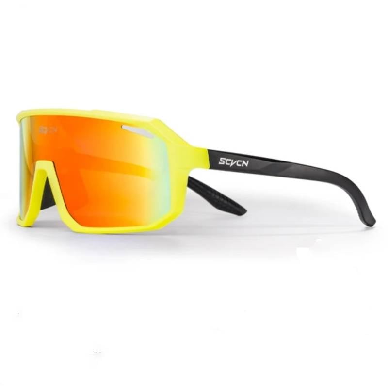 Lentes Scvcn Amarillo Cristal Rojo