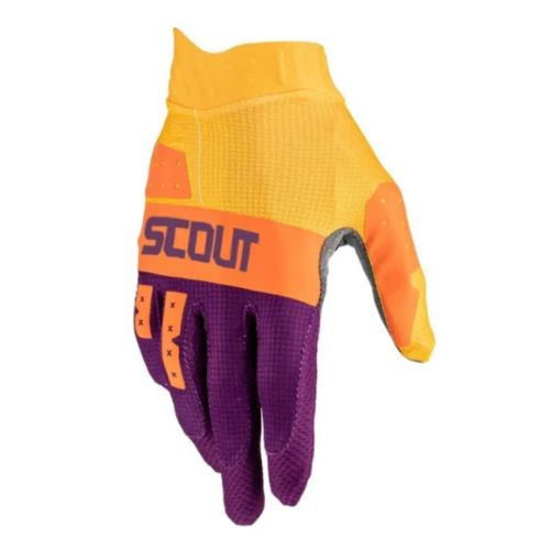 Guante Scout Amarillo/Morado