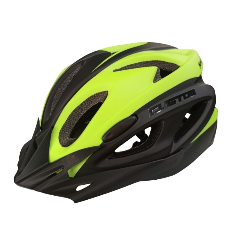 Casco Kamikaze Custom Negro Amarillo Neon