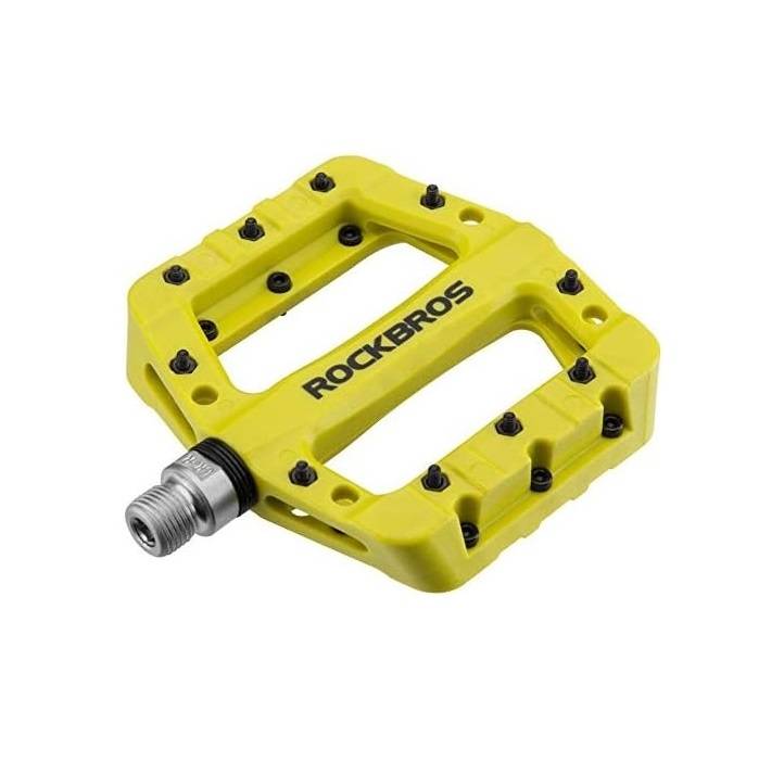 Pedales Rockbros Plataforma Amarillo