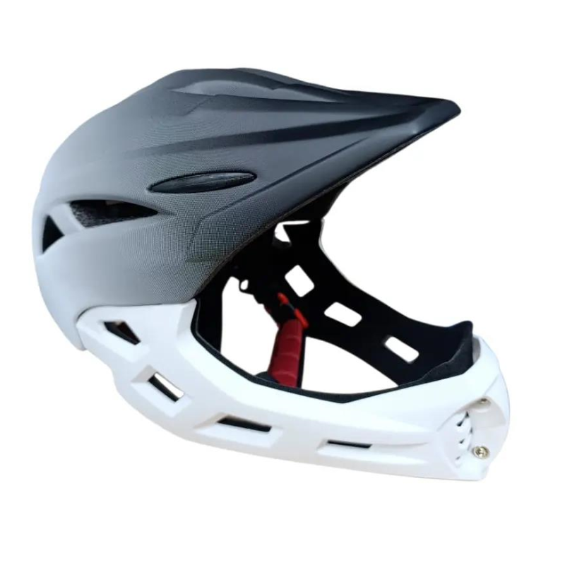 Casco Crown King Integral Con Barbilla Desmontable