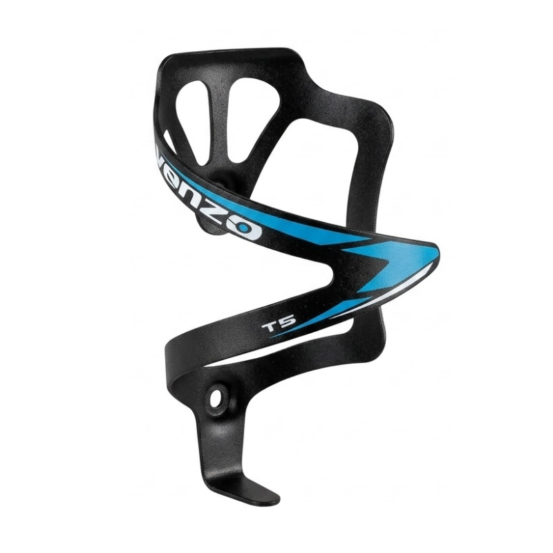 Porta Termo Venzo XC T5 Aluminio Negro/Azul