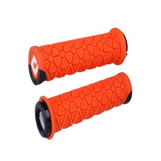 Puños ODI Vanquish Lock-On Grip (135mm) Orange