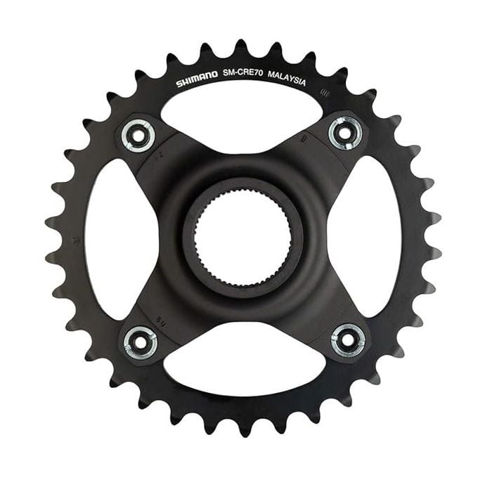 Mono Plato 34T Shimano SM-CRE70-B E-Bike 1v x 9/10/11v