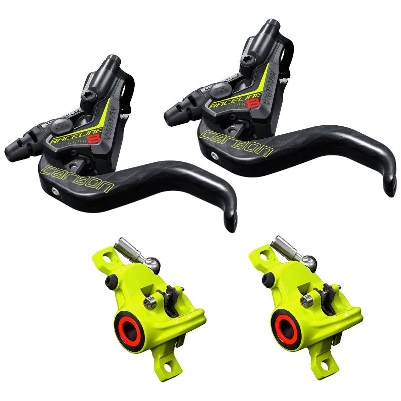 Kit Freno Magura MT8 Raceline 2 Pistones 1-Finger HC Carbolay Lever Blade