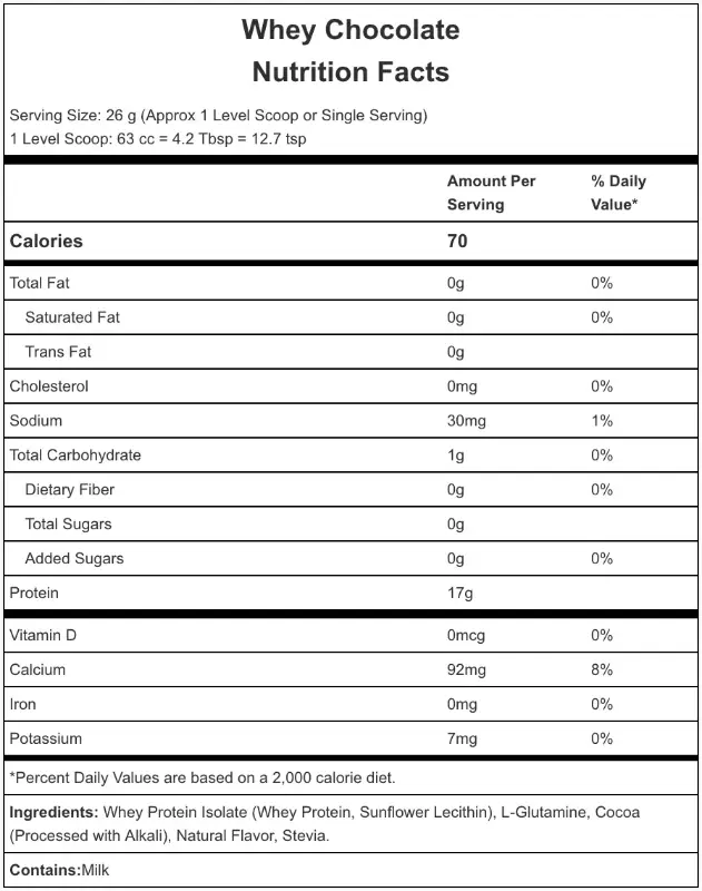 Hammer Whey Protein Chocolate 24 Servicios
