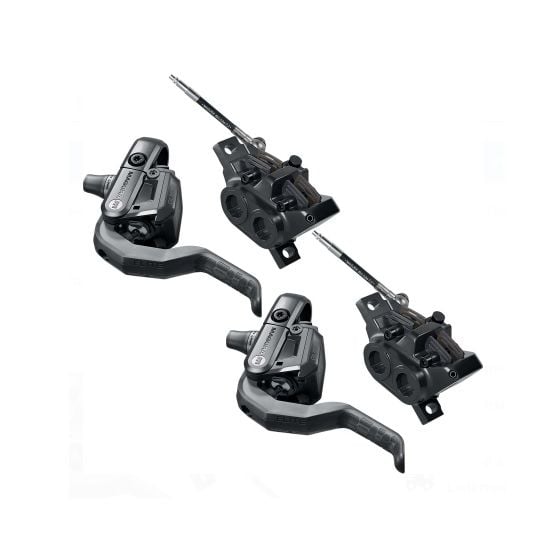 Kit Freno Magura Gustav Elite 4 Pistones Carbotecture Lever Blade