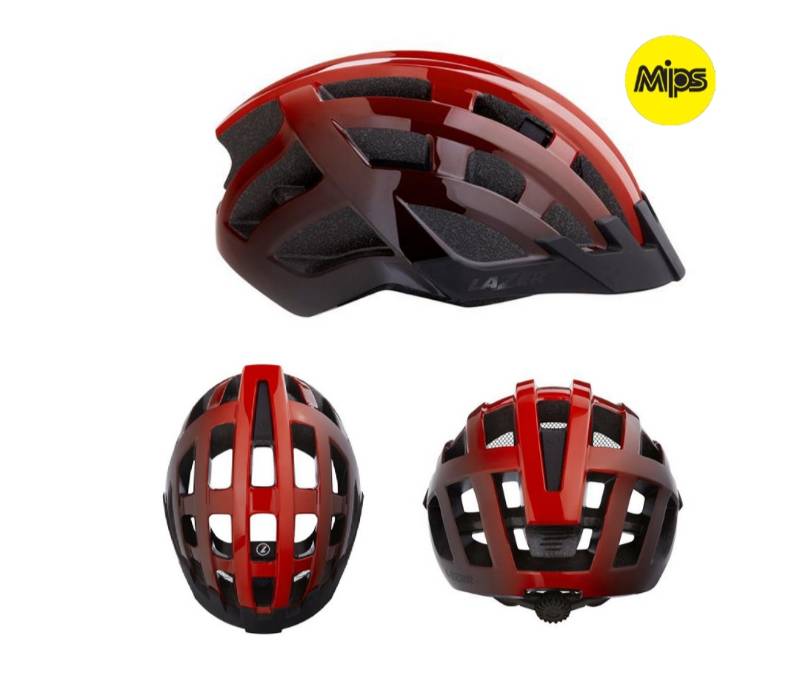 Casco Lazer Petit DLX Mips Rojo