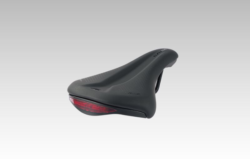 Asiento Venzo MCX 270 x 145mm 323g Luz Led Trasera