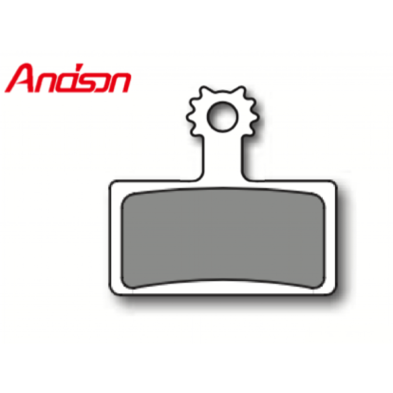 Pastilla Andson Shimano G03TI XTR