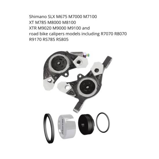 Pistones Titanium Para Caliper Shimano