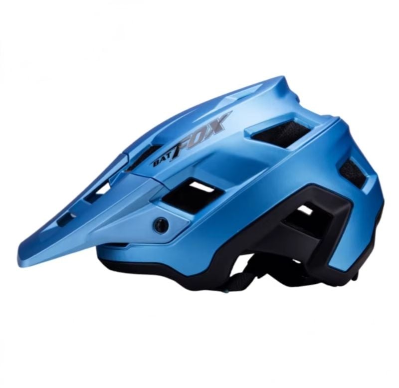 Casco Bat Fox Azul Negro