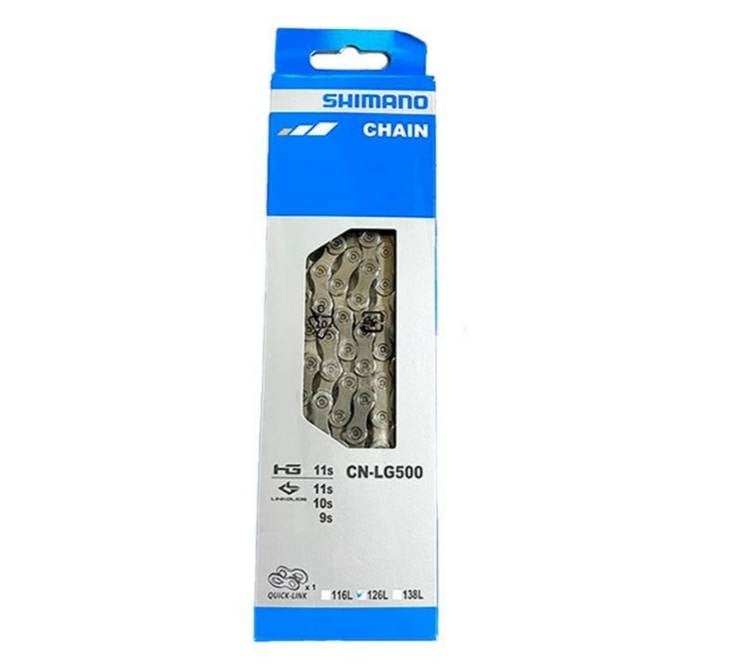 Cadena Shimano Cues LG500 9v/10v/11v 126L