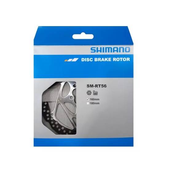 Disco de Freno Shimano RT56 160mm 6 Tornillos