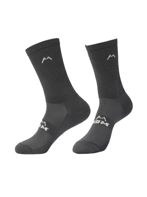 Medias Kom Fantasy Pro Ciclismo Running 23 Gris