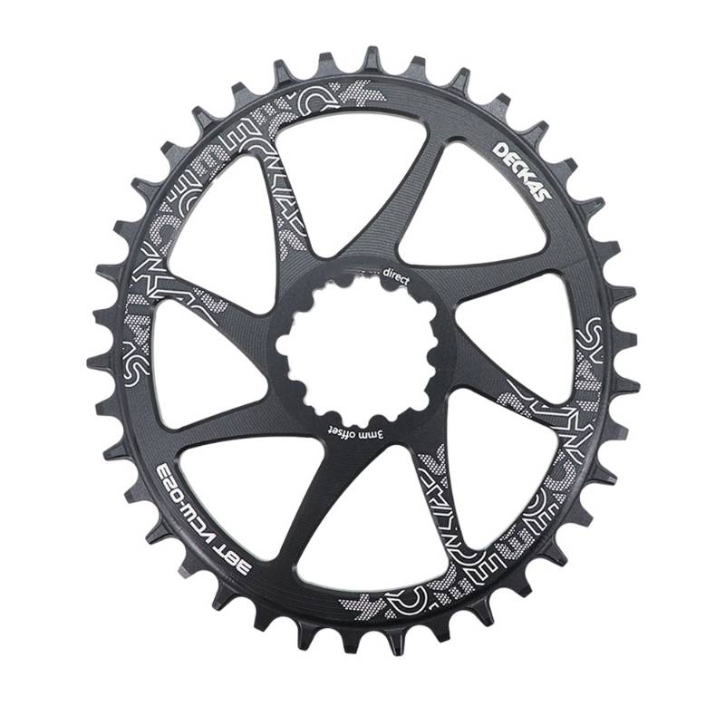 Monoplato 34T Ovalado Deckas Anclaje Sram