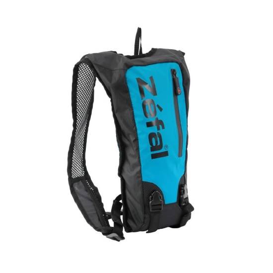 Bolso Hidratador Zefal Z Hydro Race 1.5 lts Negro/Azul