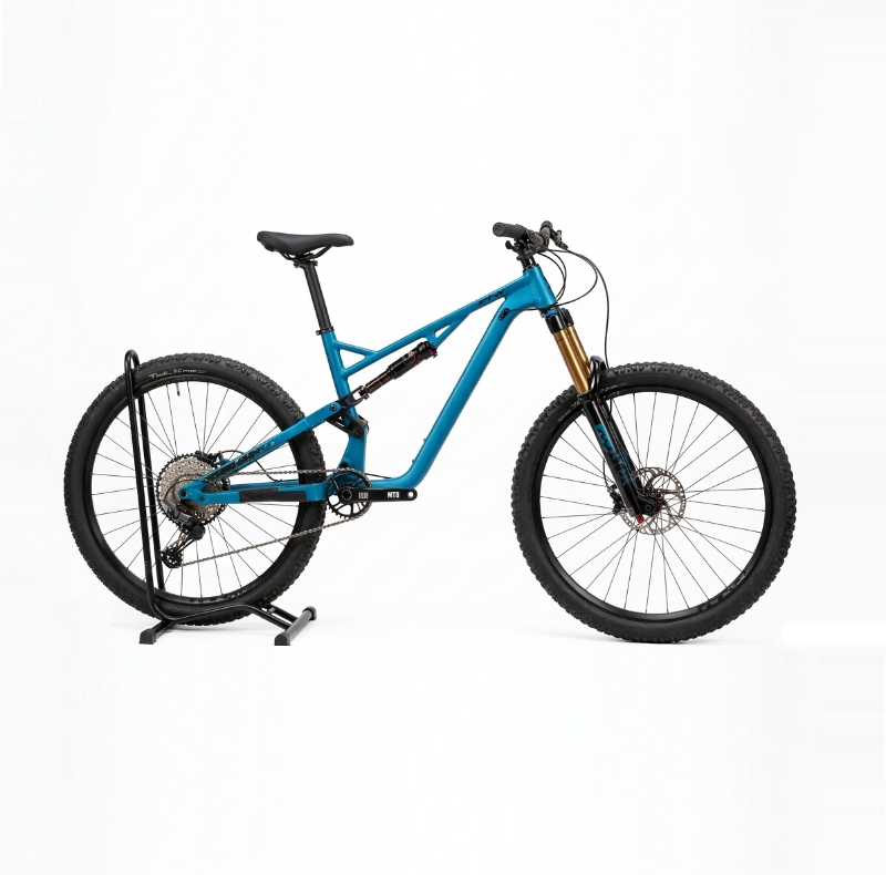 Bicicleta 29 BTW 12v Soft Tail Doble Suspension Azul