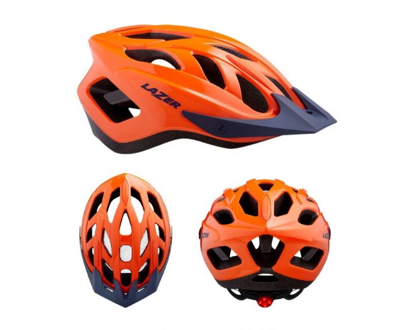 Casco Lazer J1 Anaranjado Talla Unica (52-56cm)