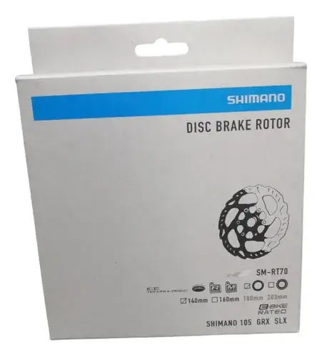 Disco De Freno Shimano RT70 140mm Center Lock