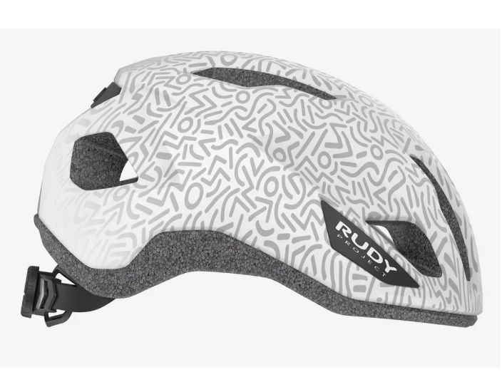 Casco Rudy Project Sinergy Blanco Doodle