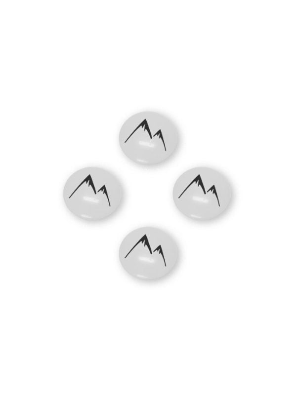 Kit de Imanes Para Dorsal Running Blanco