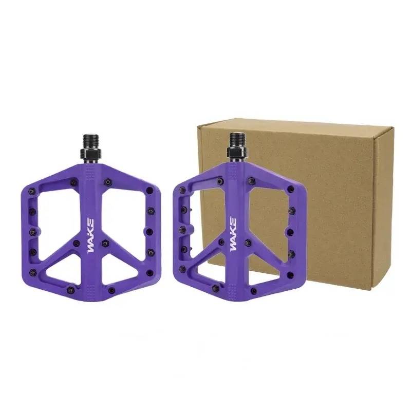 Pedales Wake De Plataforma Morado