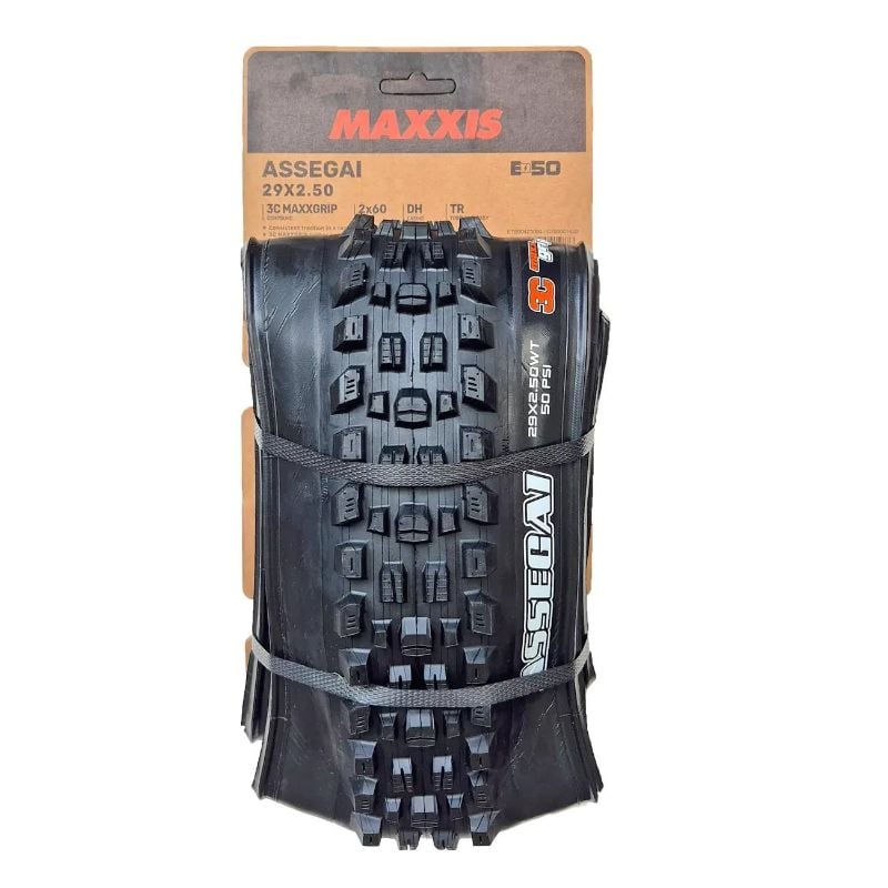 Caucho 29 x 2.50 Maxxis Assegai 3CG DH TR E-Bike