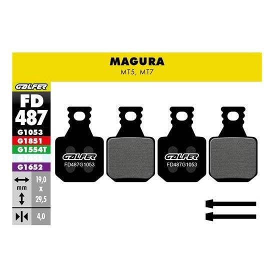 Pastilla Galfer FD487 Magura Standard