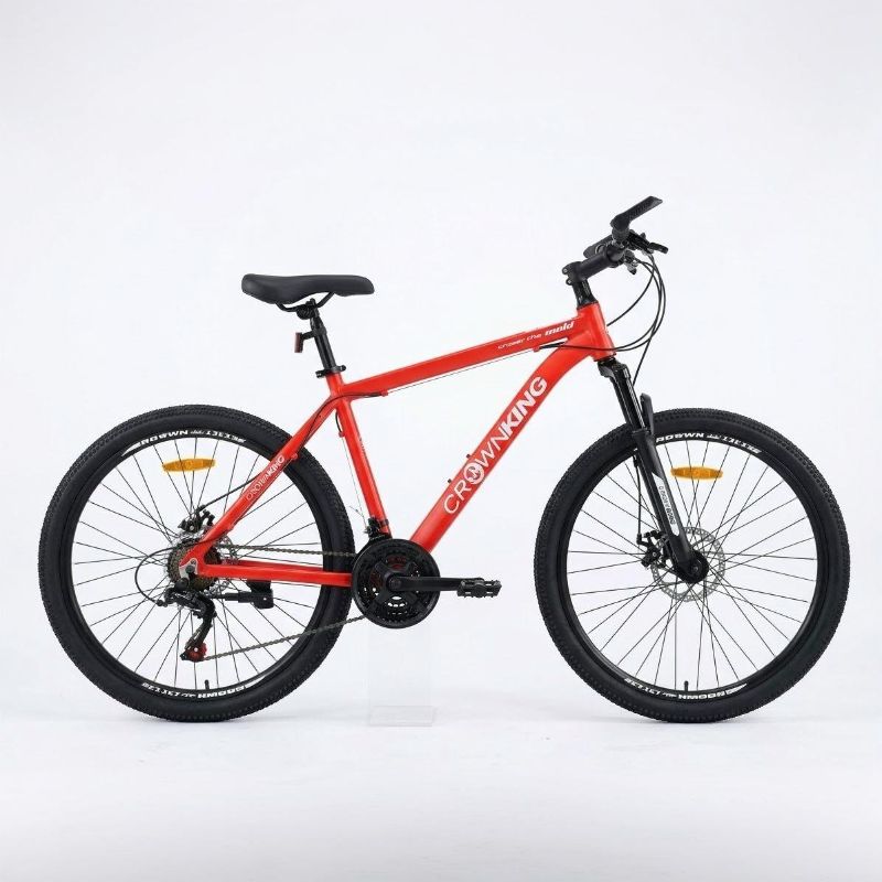 Bicicleta 26 Crown King MTB Aluminio 21 Velocidades Rojo