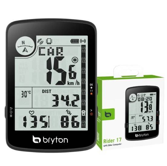 Ciclo Computador Bryton Rider 17